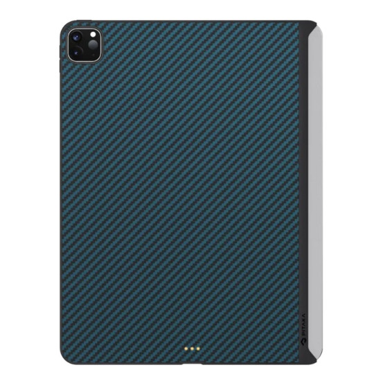 Étui Pitaka MagEZ Folio IPad Pro 11 3gen NOIR-BLEU Twill