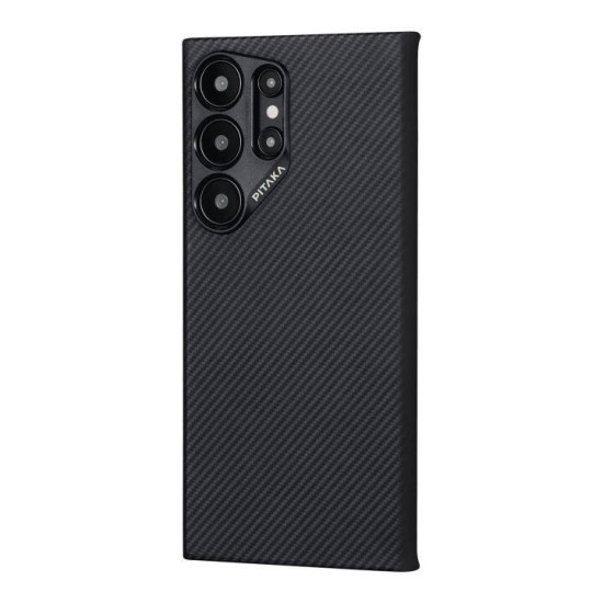 Étui Pitaka MagEZ Galaxy S24 Ultra Noir Twill