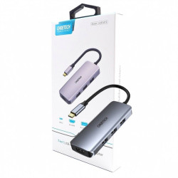 Accessoire informatique CHOETECH 7 en 1 station de connections multiples Type C