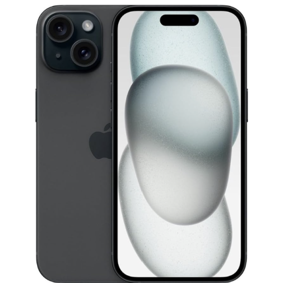 Cellulaire Apple Usagé (B) iPhone 15 128 Go Déverrouillé Noir Cellulaire Apple iPhone 15 128 go