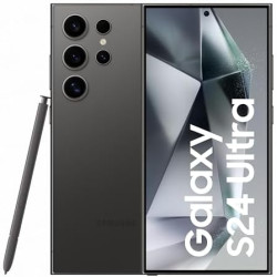 Cellulaire Samsung Usagé (A) Galaxy S24 Ultra 256 Go Déverrouillé Noir