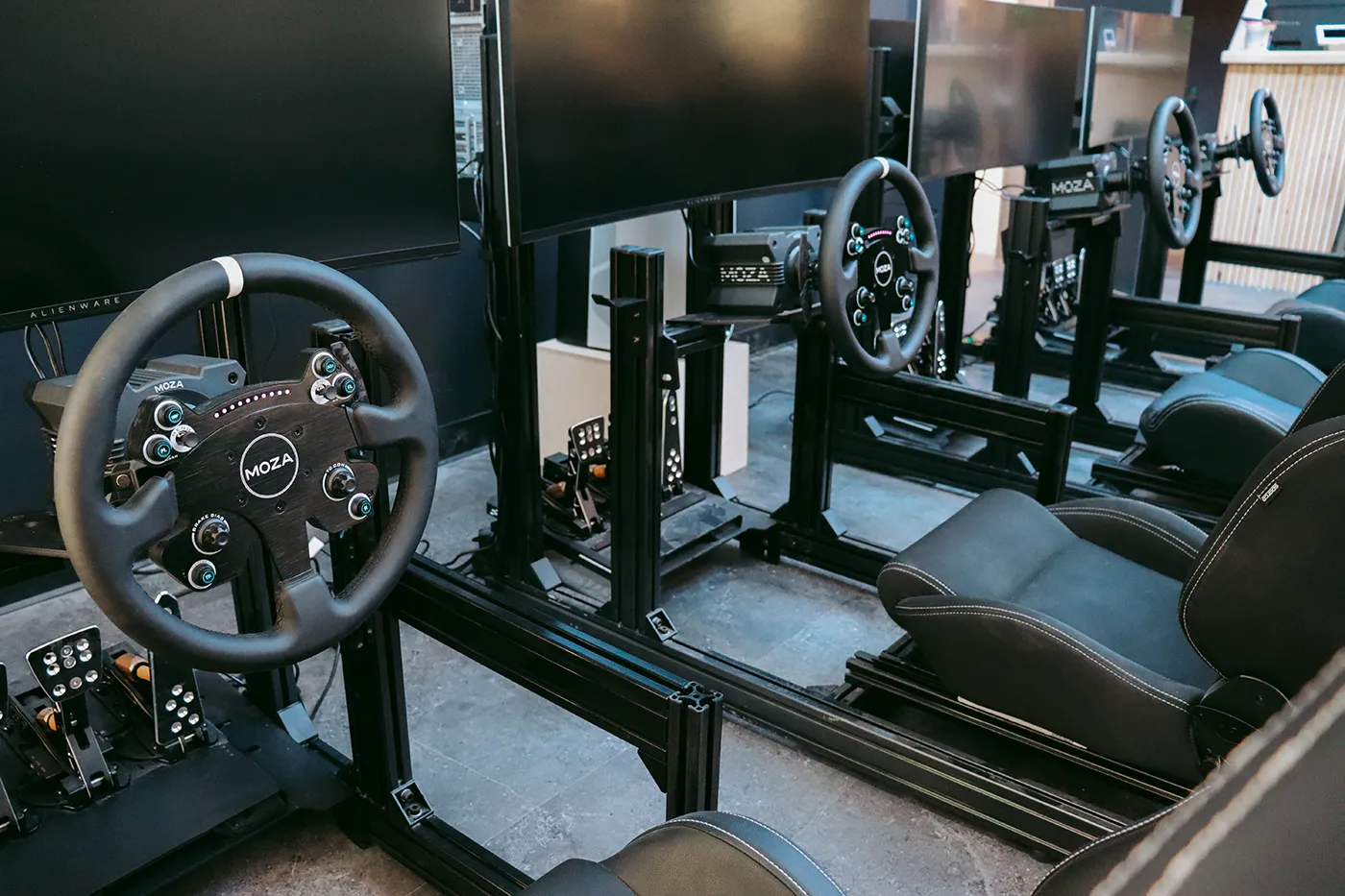 Les simulateurs de course du Pixel